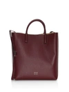 OAD Tall Leather Carryall Tote