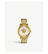 VERSACE 00318 PALAZZO EMPIRE GOLD-PLATED STAINLESS STEEL WATCH,11774360