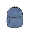 MAHI LEATHER Mini Backpack In Pastel Blue Suede Leather