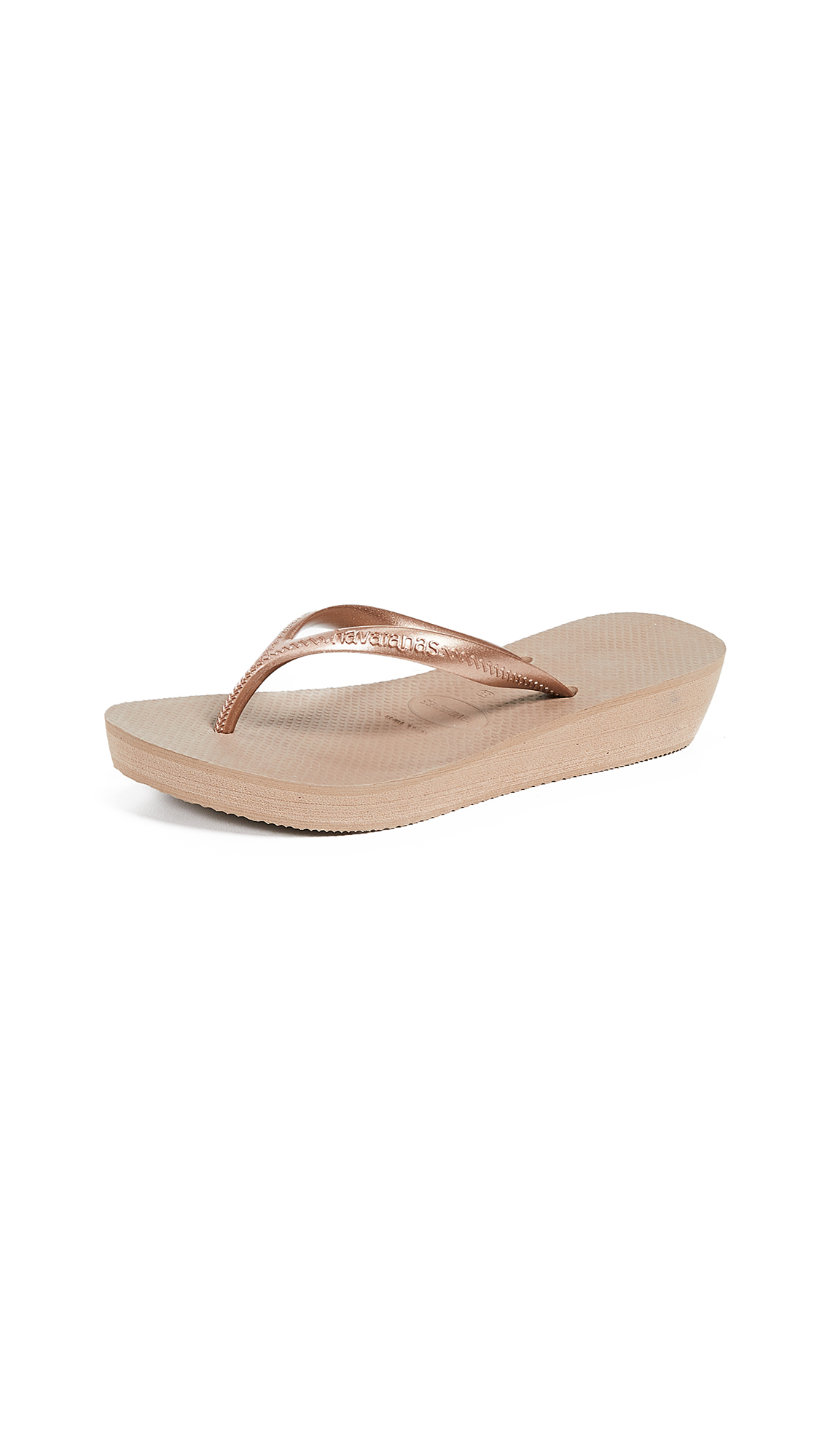havaianas wedge thongs