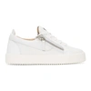 Giuseppe Zanotti Gail Steel Sneakers In White