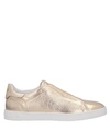 Tod's Sneakers In Gold