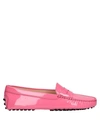 Tod's Loafers In Pink