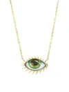LITO 14K Yellow Gold Eye Necklace
