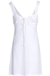 BODAS BODAS WOMAN COTTON-JERSEY NIGHTDRESS WHITE,3074457345619717278