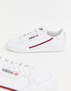 Adidas Originals Men's Continental 80 Leather Low-top Sneakers In White