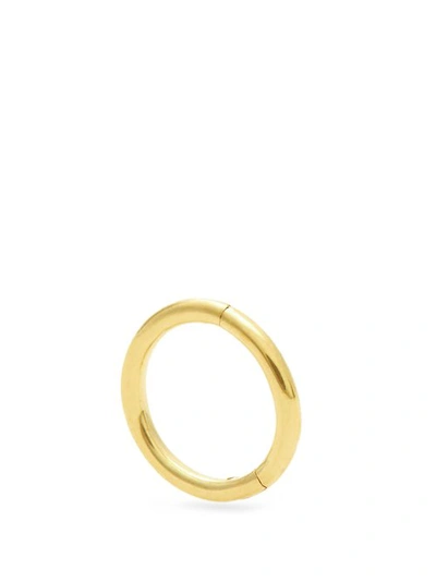 Maria Tash 14kt Gold Single Hoop Earring