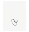 MONICA VINADER SIREN STERLING SILVER AND QUARTZ STACKING RING,12106865