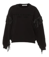 PHILOSOPHY DI LORENZO SERAFINI PHILOSOPHY DI LORENZO SERAFINI FRINGED SLEEVE SWEATER