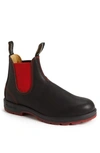 BLUNDSTONE CHELSEA BOOT,BL1316 BLACK RED