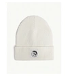 DIESEL K-Coder ribbed wool and cotton-blend beanie