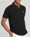 Lacoste Classic Fit Original L.12.12 Polo Clothing In Black
