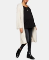 CUPCAKES AND CASHMERE CUPCAKES AND CASHMERE HEAVY KNIT BELTED DUSTER MATERNITY COAT