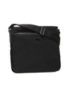 PRADA LOGO PLAQUE MESSENGER SHOULDER BAG,10776251