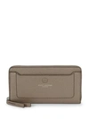 MARC JACOBS Textured Leather Continental Wallet