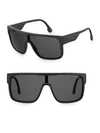 CARRERA 99MM Flagtop II Shield Sunglasses