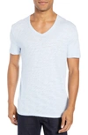 ATM ANTHONY THOMAS MELILLO SLUB V-NECK T-SHIRT,AM4003-FK