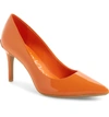 CALVIN KLEIN 'GAYLE' POINTY TOE PUMP,E7021