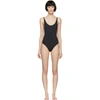 HAIGHT HAIGHT BLACK THIN STRAP ONE-PIECE SWIMSUIT