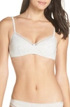 ON GOSSAMER CABANA COTTON BLEND BRALETTE,G5161