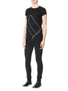 RICK OWENS EMBROIDERED T-SHIRT,151759