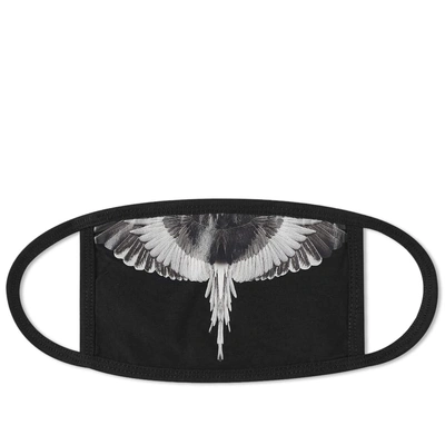 Marcelo Burlon County Of Milan Marcelo Burlon Wings Mask In Black