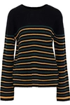 A.L.C Meryl striped wool-blend sweater,3074457345619765052