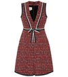 GUCCI GEOMETRIC TWEED DRESS,P00364594