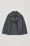 COS BOXY MOIRE JACKET,0712632002