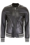 DOLCE & GABBANA LEATHER JACKET,10776783