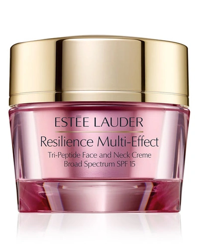 ESTÉE LAUDER RESILIENCE MULTI-EFFECT TRI-PEPTIDE FACE AND NECK MOISTURIZER CRME SPF 15, 2.5 OZ.,PROD217320327