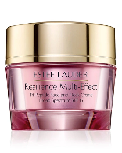 ESTÉE LAUDER RESILIENCE MULTI-EFFECT TRI-PEPTIDE FACE AND NECK MOISTURIZER CRÈME SPF 15,PROD217320298