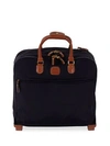 Bric's Black Rolling Pilot Case Luggage In Navy