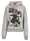 DSQUARED2 D SQUARED DSQAURED VICIOUS BROS PRINTED HOODIE,10776880