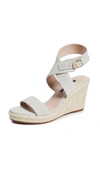 STUART WEITZMAN LEXIA WEDGE SANDALS