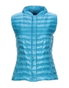 Herno Down Jackets In Turquoise
