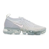 NIKE NIKE WHITE AND PINK AIR VAPORMAX FLYKNIT 2 trainers