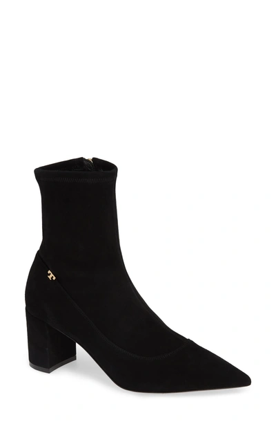 Tory Burch Women's Penelope Suede Booties In Perfect Black/ Perfect Black