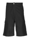 Carhartt Bermudas In Black