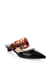 PAUL ANDREW Right Away Patent Leather Mules