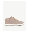 JIMMY CHOO Miami leather and glitter trainers