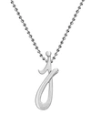 ALEX WOO LITTLE AUTOGRAPH INITIAL PENDANT NECKLACE IN STERLING SILVER, 16,NAULETJ-S