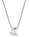 ALEX WOO LITTLE AUTOGRAPH INITIAL PENDANT NECKLACE IN STERLING SILVER, 16,NAULETS-S