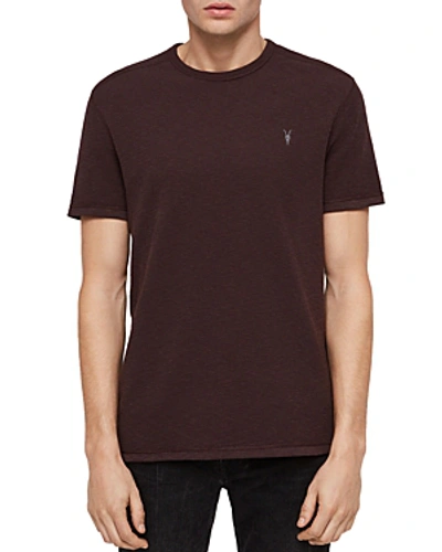 Allsaints Laiden Tonic Tee In Deep Red