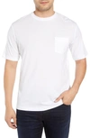 Peter Millar Seaside Summer Soft Pocket Tee In White