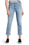 LEVI'S MILE HIGH CROP FLARE JEANS,729390001