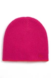 RAG & BONE YORKE CASHMERE BEANIE - PINK,W285K18XU