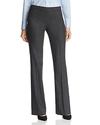 Hugo Boss Tulea Side Zip Wool Suit Trousers In Open Misc