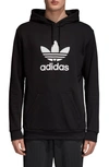 Adidas Originals Trefoil Hoodie In Black
