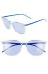 Ray Ban 56mm Sunglasses - Light Blue/ Blue Solid In Light Blue/ Blue Solid